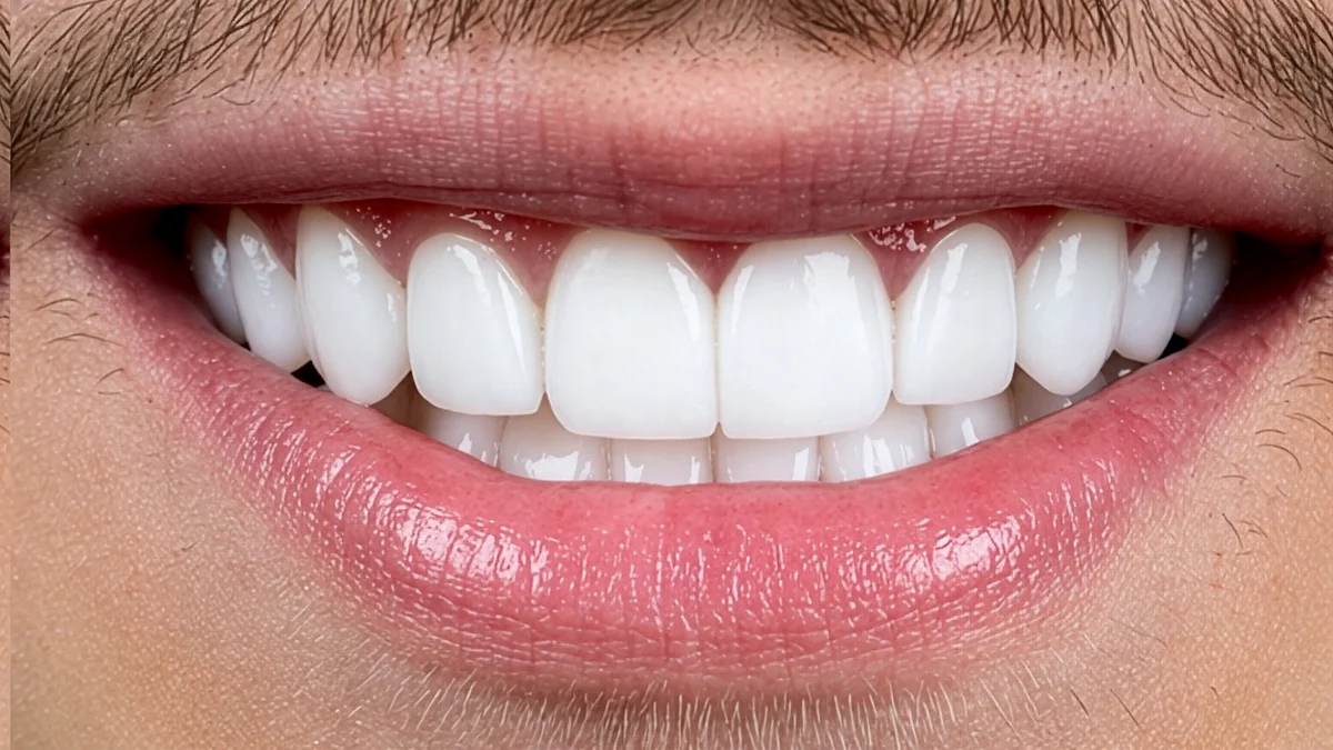 Après 18 facettes E-Max Hollywood Smile Tunisie — sourire éclatant